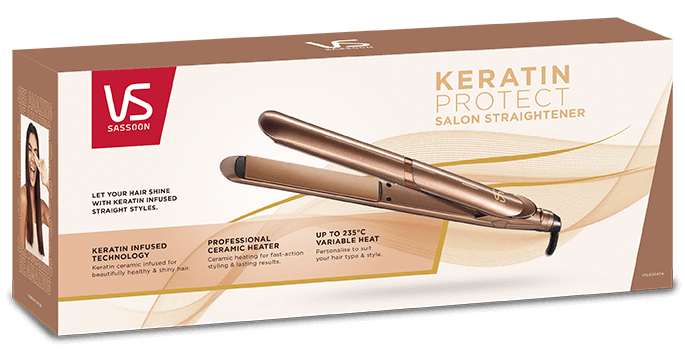 Keratin SALON STRAIGHTENER Package