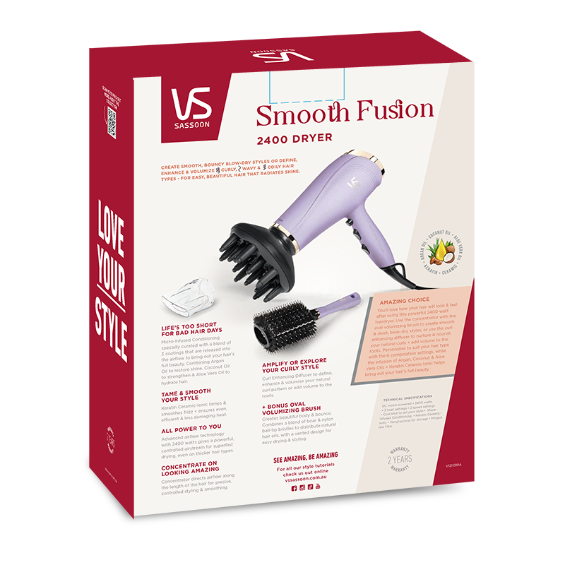 Smooth Fusion 2400 Dryer Packages