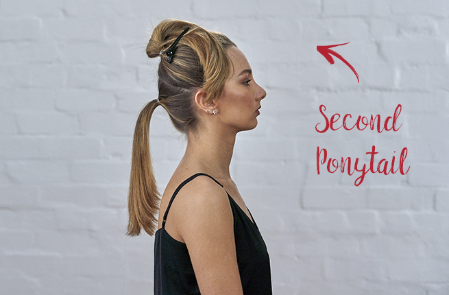 Bubble ponytail tutorial