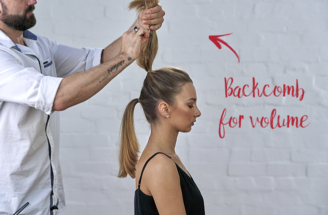 How to backcomb