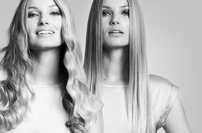 the smooth and wave girl blonde hair
