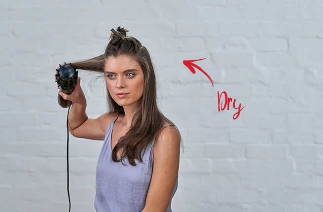 How to create a big ponytail