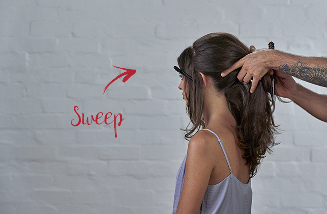 How to create big ponytails