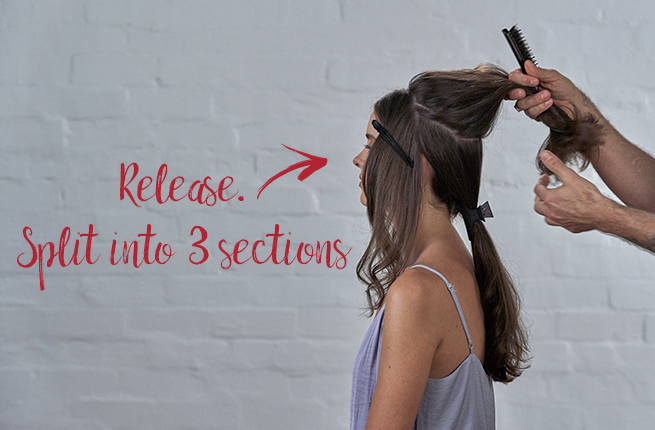 Hair styling tutorial