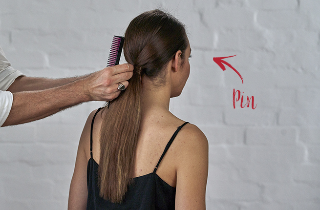 How to do a wrap ponytail