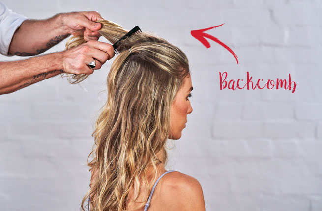 How to backcomb