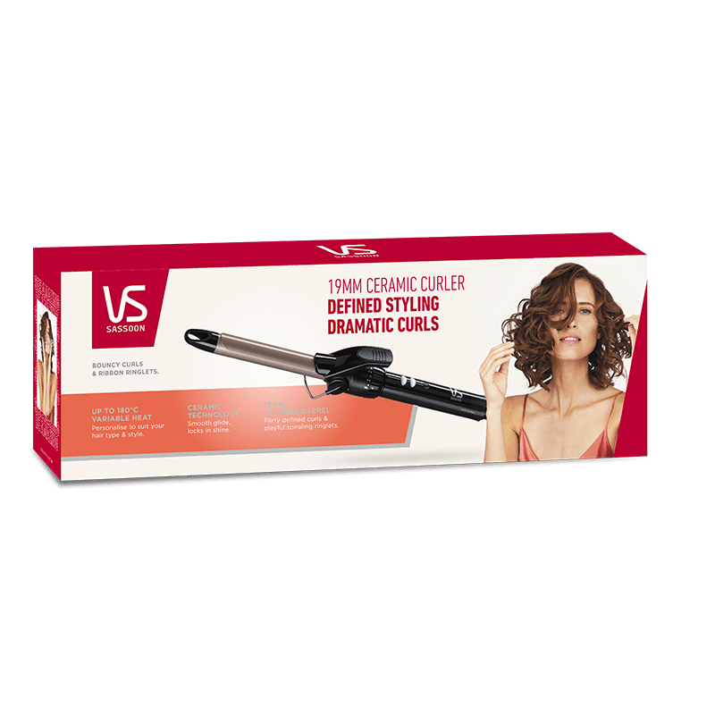 19mm Ceramic Curler VS Sassoon New Zealand