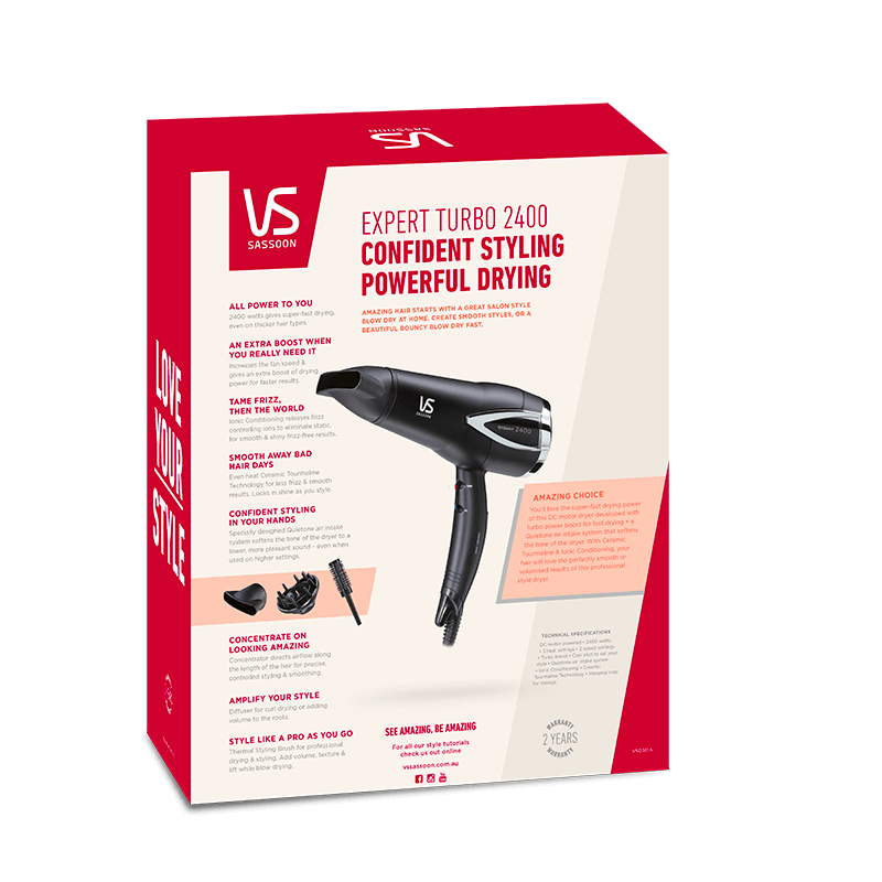 Expert Turbo 2400 | VS Sassoon New Zealand
