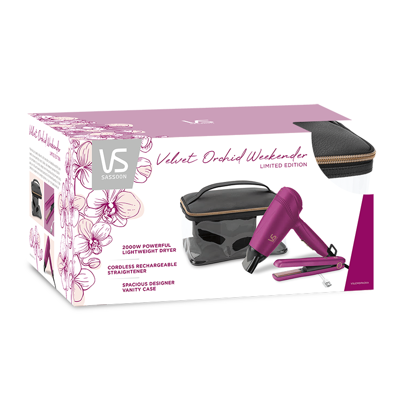 Velvet orchid straighteners top