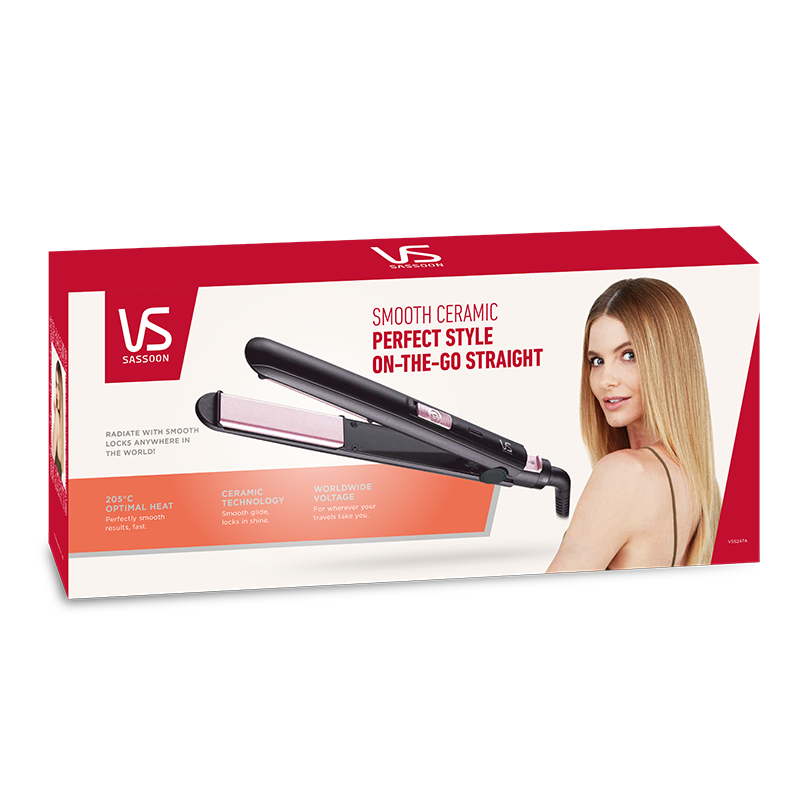 Smooth Ceramic Straightener Packages