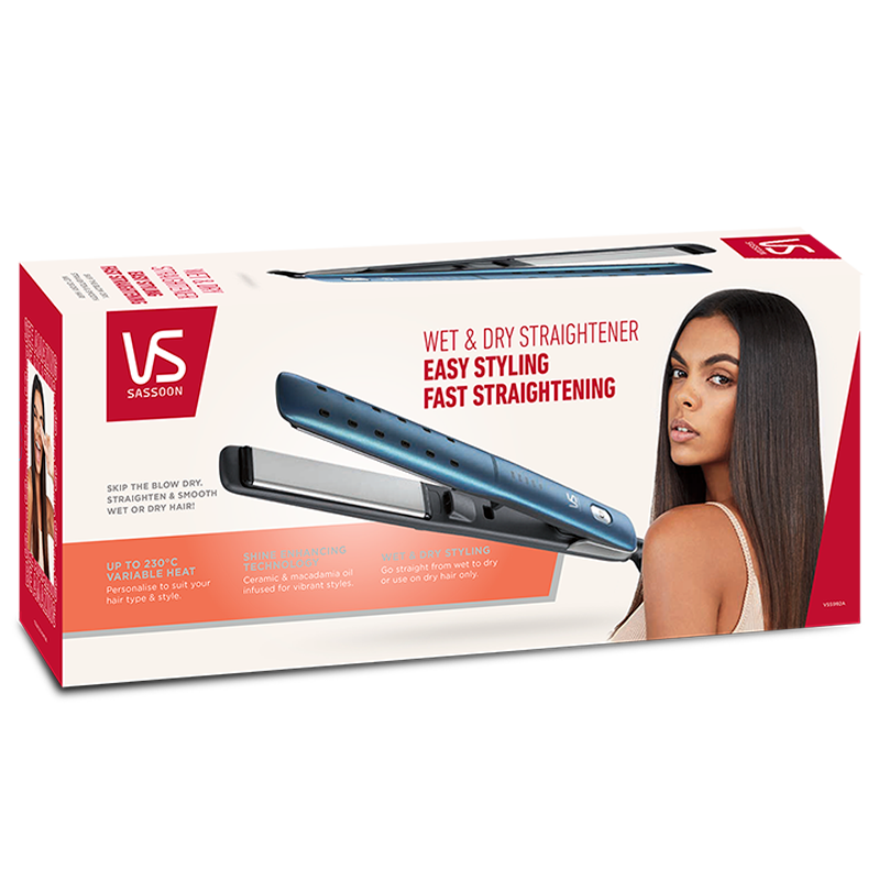 Wet Dry Straightener VS Sassoon New Zealand