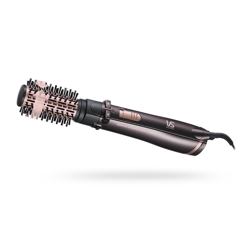 Air Brush Frizz Defense Vs Sassoon Brush Shine Envy Rotating Hot