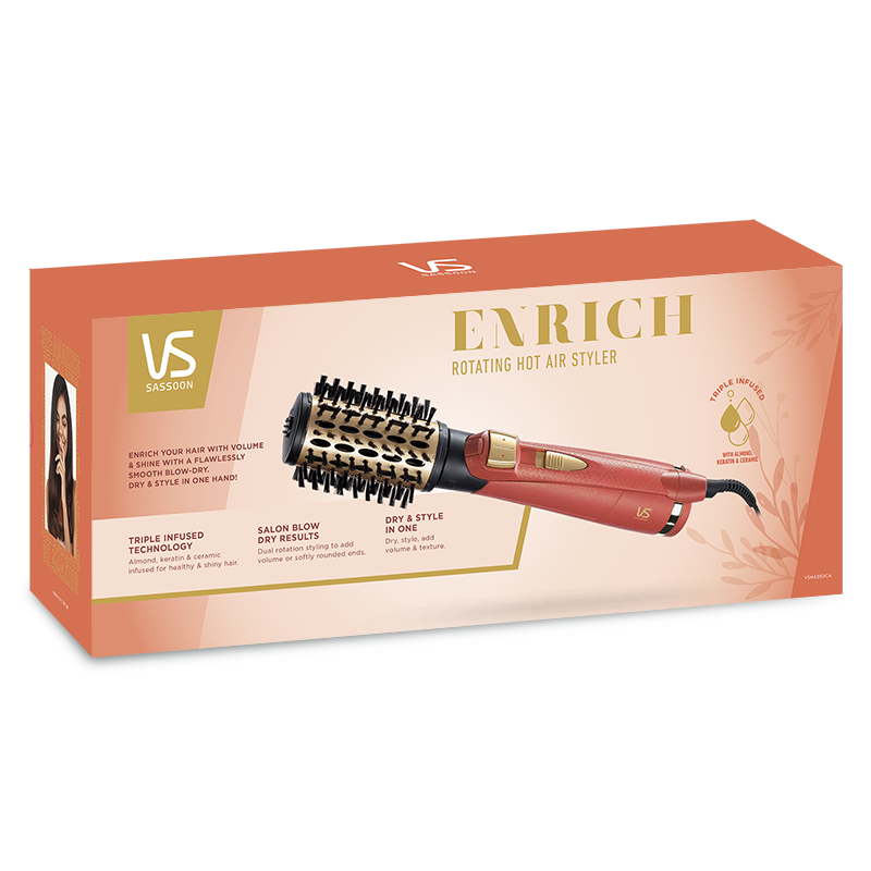 Enrich Rotating Hot Air Styler VS Sassoon New Zealand